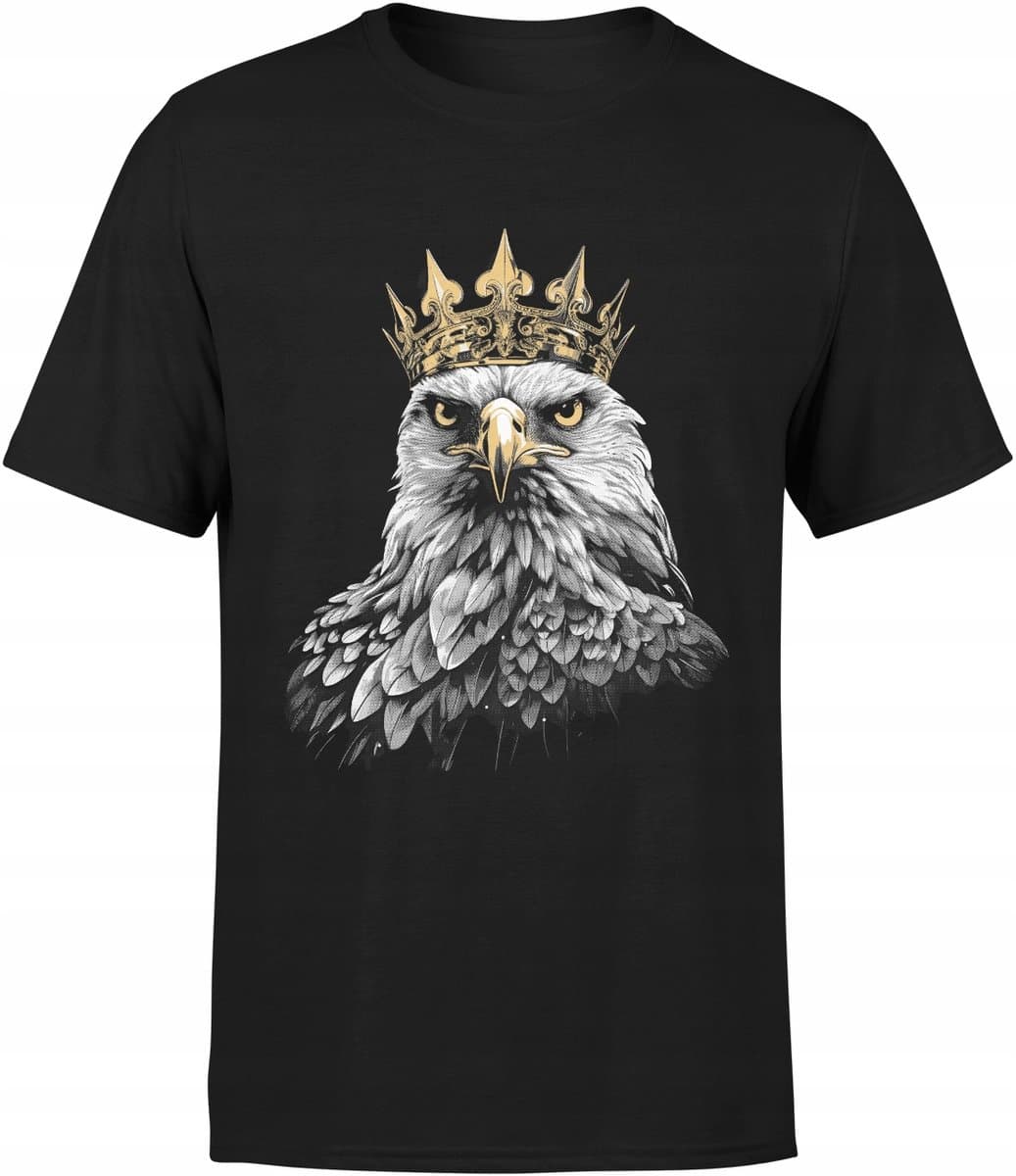 Merkloos - Patriottisch T-shirt - Poolse Adelaar - 100% Katoen - Wit — afbeelding 1