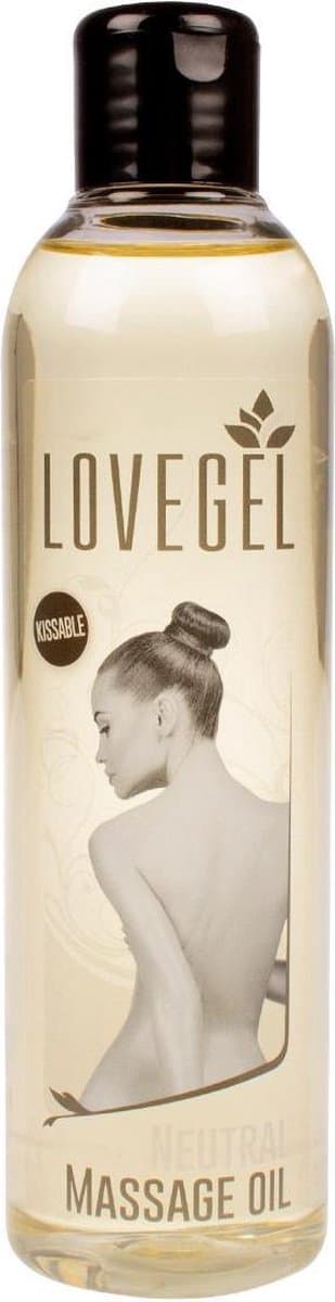 Lovegel - Erotisch massage olie - Neutral - 250 ml — afbeelding 1