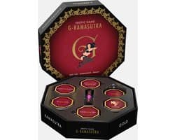 G Kamasutra spel - erotisch spel voor koppels - truth or dare - erotiek -spelletjes voor volwassenen - binddoek en zandloper inbegrepen