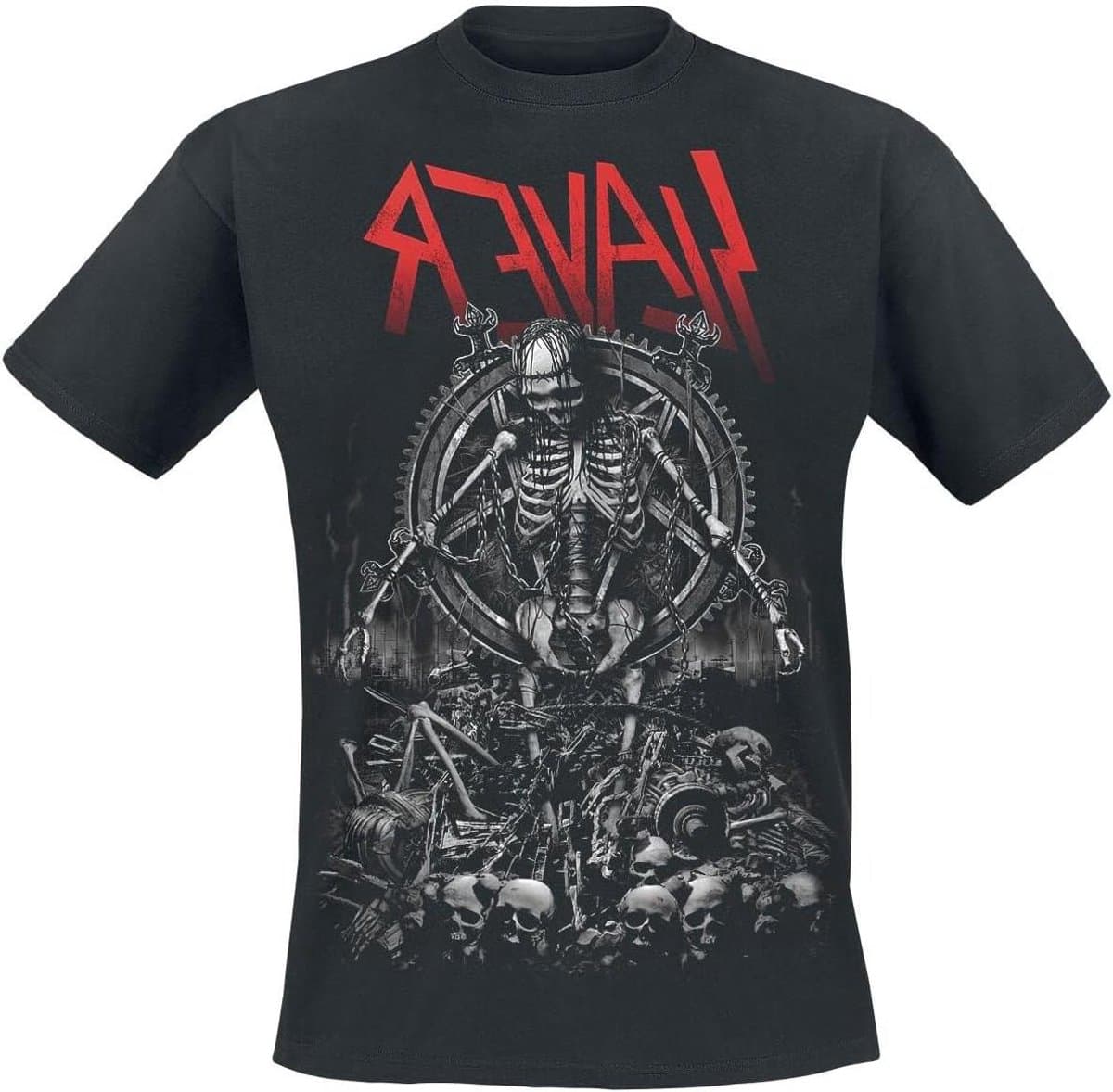 Band T-shirt - Merchandise Shirt - Muziek Liefhebber - Officieel Gelicenseerd - 100% Katoen - Zwart — afbeelding 1
