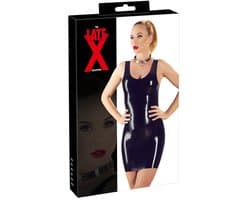 The Latex Collection Latex Mini Jurk - Zwart