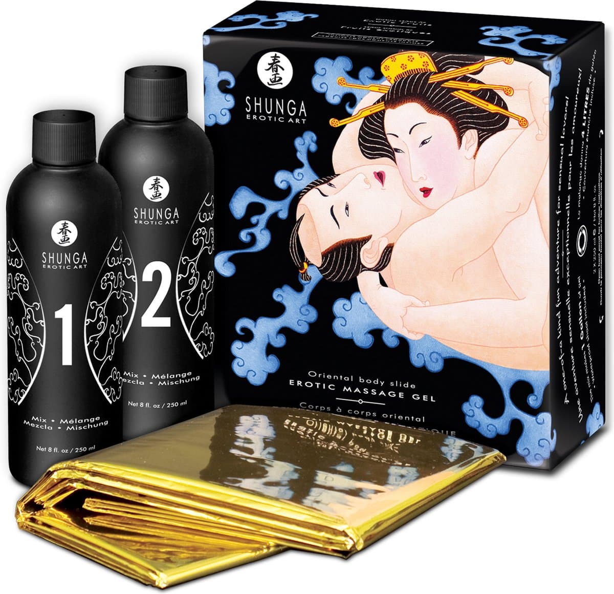Shunga Exotische Vruchten - Massagegel — afbeelding 1