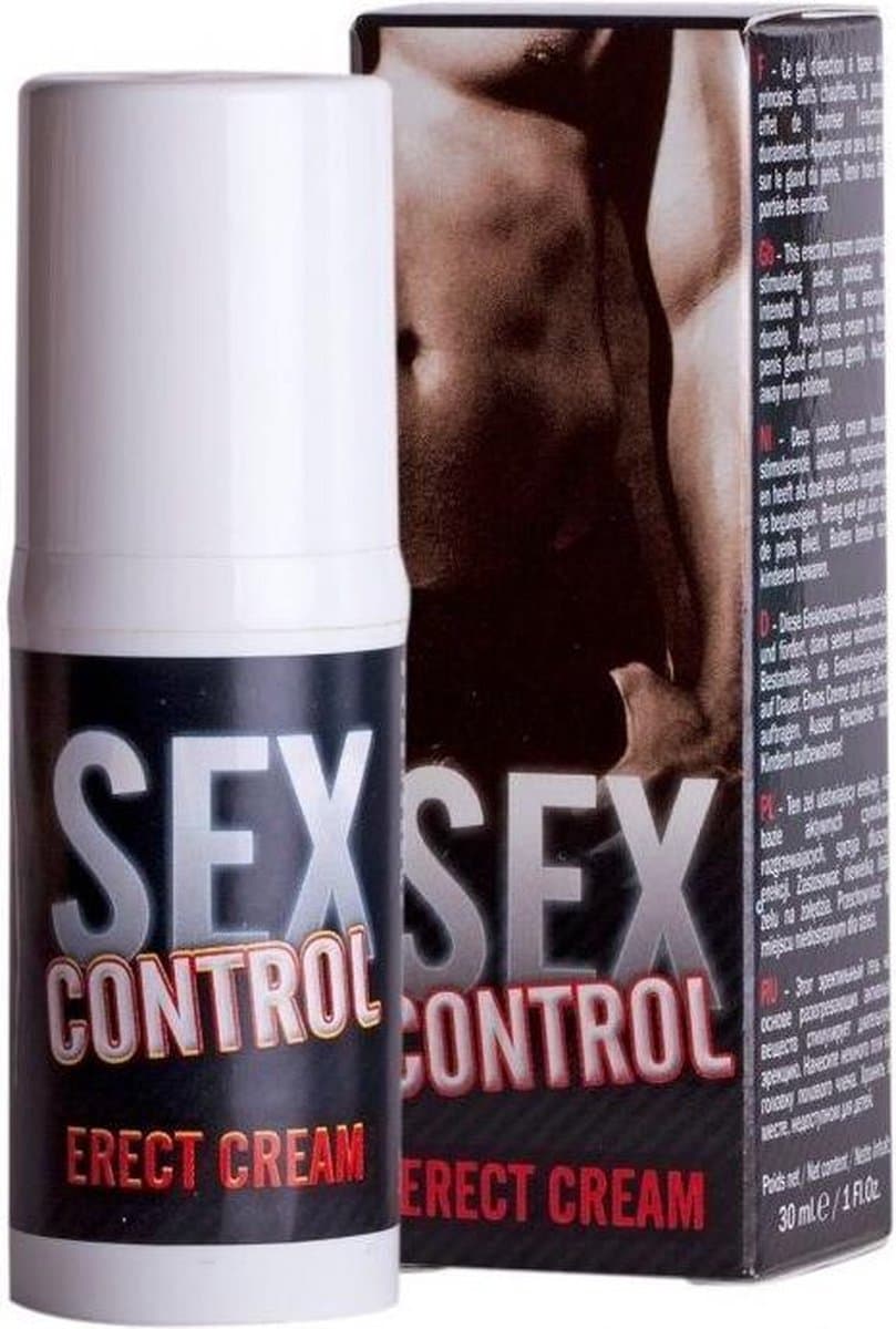 Ruf Sex Control - Stimulerend Middel - Erectiecreme - Wekt Erectie op - Dermatologisch getest - 30 ml — afbeelding 1