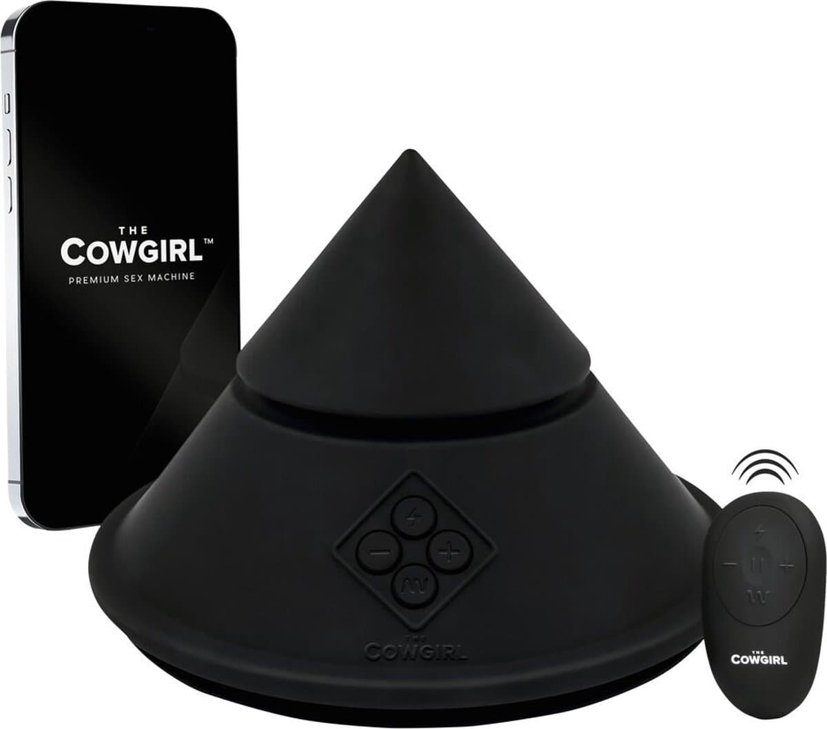 THE COWGIRL CONE - Seksmachine voor Perineum, Clitoris, Anus en Vagina Stimulatie - Met Interactieve Webcamfunctie - Bediening via Smartphone-app via Bluetooth vanal Elke Plaats — afbeelding 1