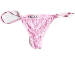 BamBella ® - String - One size - Sexy Roze Erotische onderbroek Heren