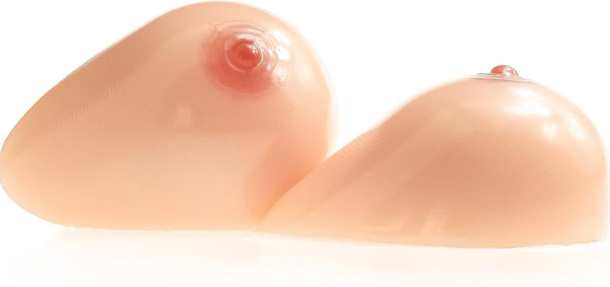 Siliconen Borsten- Borstprothese-Nep borsten- E cup- 1200 gram-Cosplay- Travestie-Transgender-Crossdresser — afbeelding 1