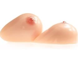 Siliconen Borsten- Borstprothese-Nep borsten- E cup- 1200 gram-Cosplay- Travestie-Transgender-Crossdresser