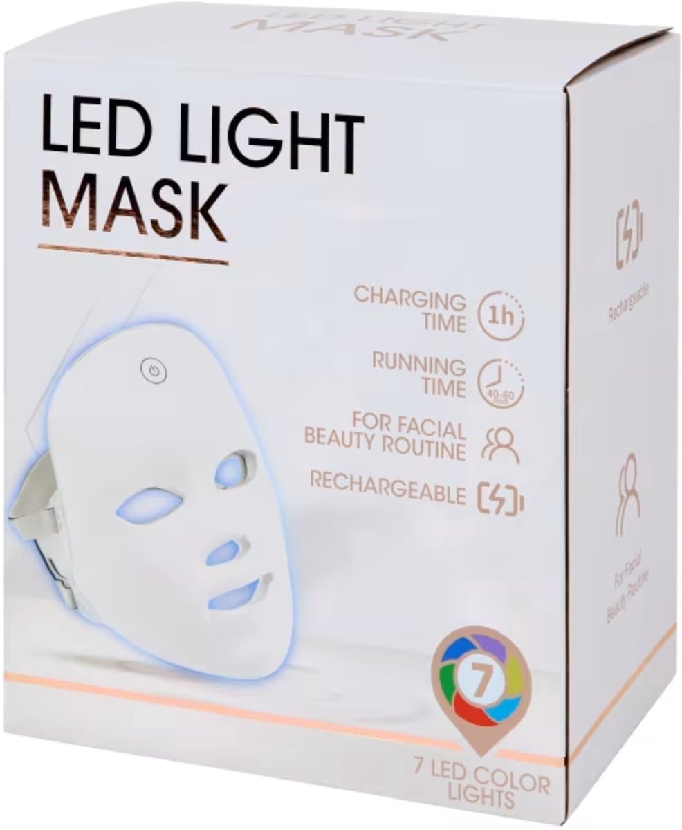 Masker met LED-lampen — afbeelding 1
