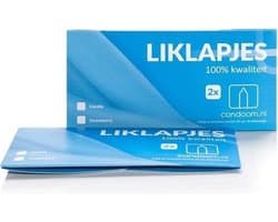 Condoom.nl - Beflapjes - 2 stuks Vanille smaak - Veilig Vrijen - Formaat: 252 x 155 mm