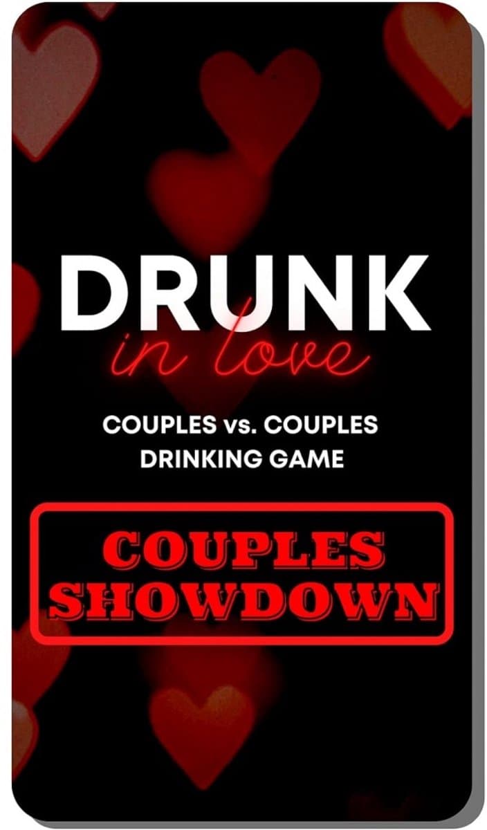 Nooitmeersaai Drunk in Love - kaartspel voor koppels - 125 kaarten - inclusief opbergdoosje — afbeelding 1