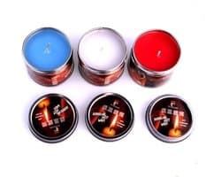 Massage kaars, Blauw, love gel, erotisch, sex, Toys4enjoy