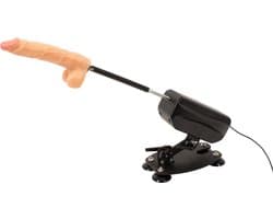 Dubbelzijdige Neukmachine - RC Fucking Machine - Met 3 Opzetstukken - 10 schokmodi in 33 snelheden