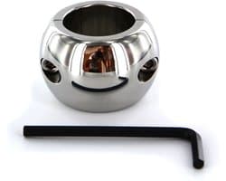 Ovalen Ball Stretcher RVS 60 mm breed - 790 gram