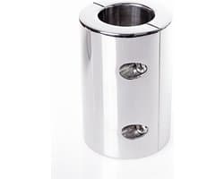 Kiotos Steel - Extreme Ballstretcher - RVS - 9 cm hoog Ø 60 mm