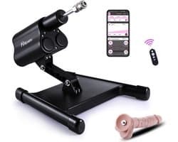 Pro 3 Premium® Seksmachine Smart APP met dildo en remote Compact en krachtig!