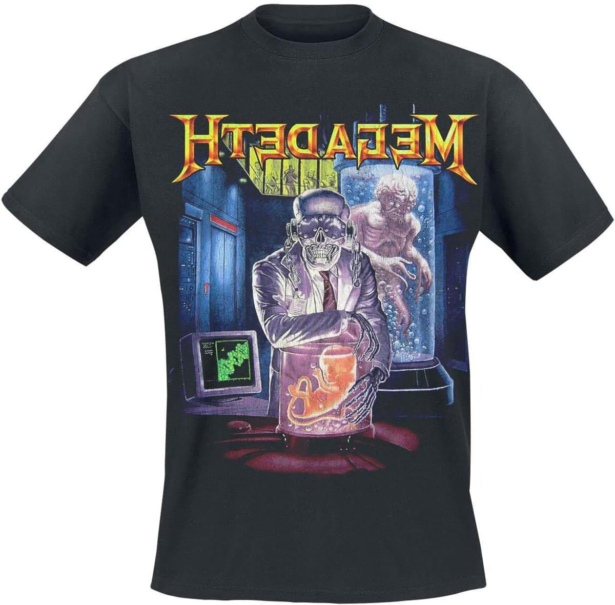 Band T-shirt - Muziek shirt - Muziek concert - Officieel gelicentieerd - 100% Katoen - Zwart — afbeelding 1