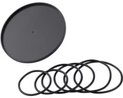 Zuignap Adapter Met Elastiek Large KlicLok