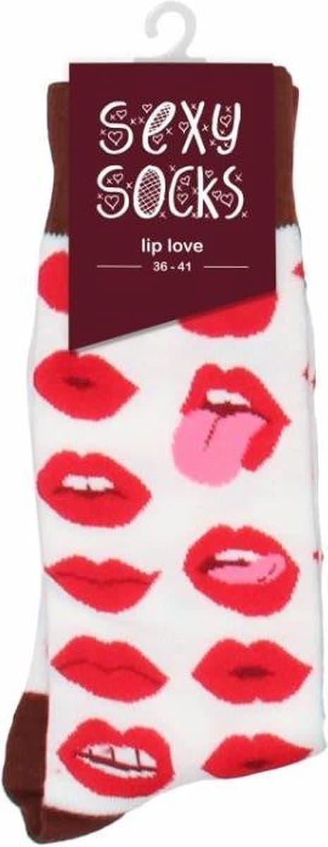 Sexy Sokken - Lip Love — afbeelding 1