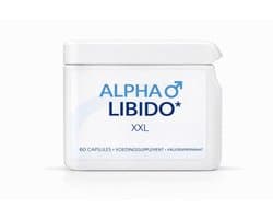 Alpha Libido - XXL - 60 Capsules - Penis Vergoter - XXL Pillen - Grotere Erectie - Libido Verhoger