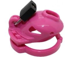The Vice - Micro - Kuisheidskooi - Peniskooi - Chastity Cage voor de Kleine Penis - Roze