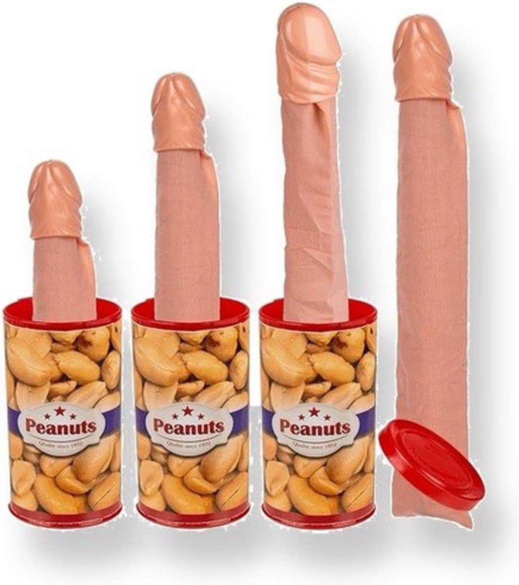 Nooitmeersaai - Penis in een pindablikje — afbeelding 1