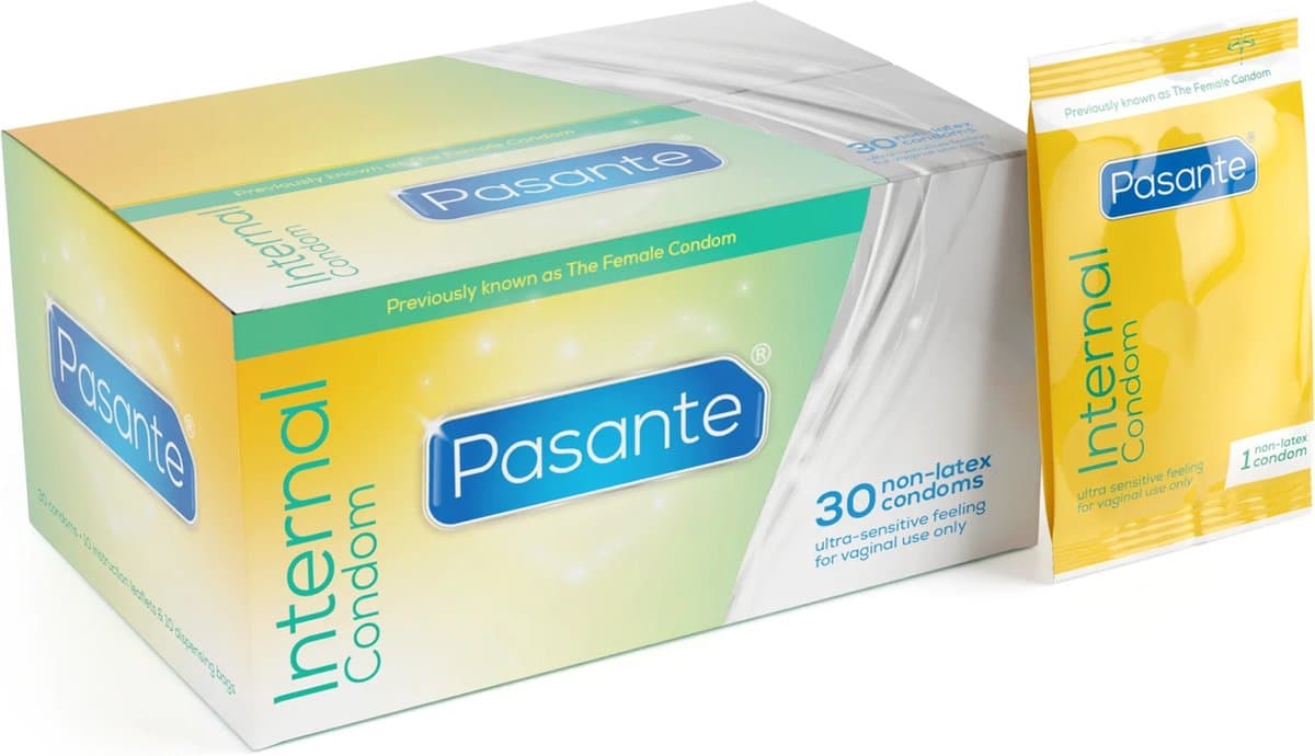 Pasante Vrouwencondooms - 30 stuks - Condooms — afbeelding 1