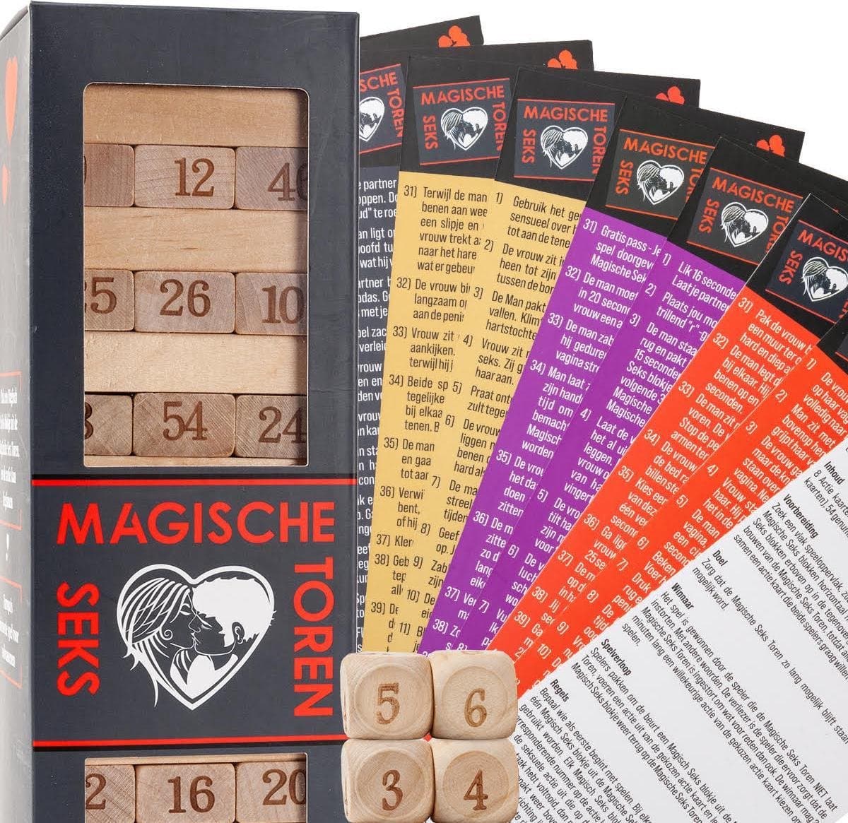 Intimista Vibe® Magical Sex Tower - Erotische spelletjes - 216 Opdrachten - Nederlands — afbeelding 1
