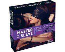 Tease & Please Master & Slave Bondage - Paars - Erotisch Bordspel