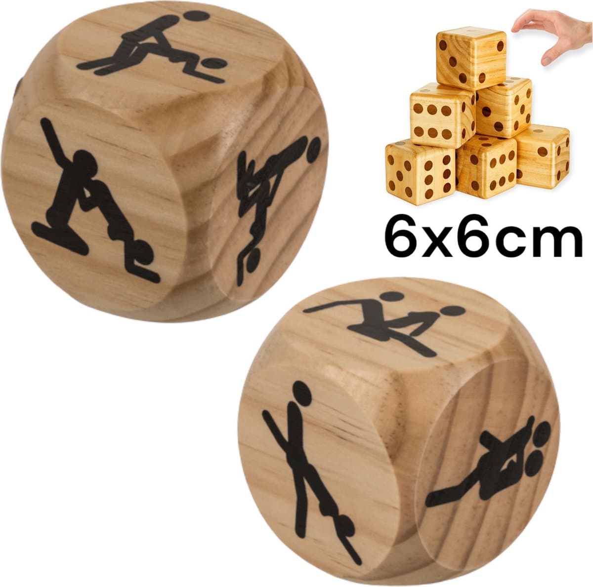 Kamasutra Seks Dobbelsteen XXL — afbeelding 1