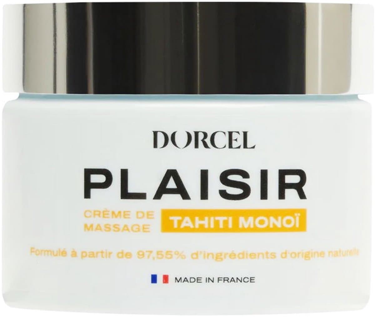 Dorcel - Plaisir - Tahiti Monoï (Gardenia) - Massagecrème - 150 ml — afbeelding 1