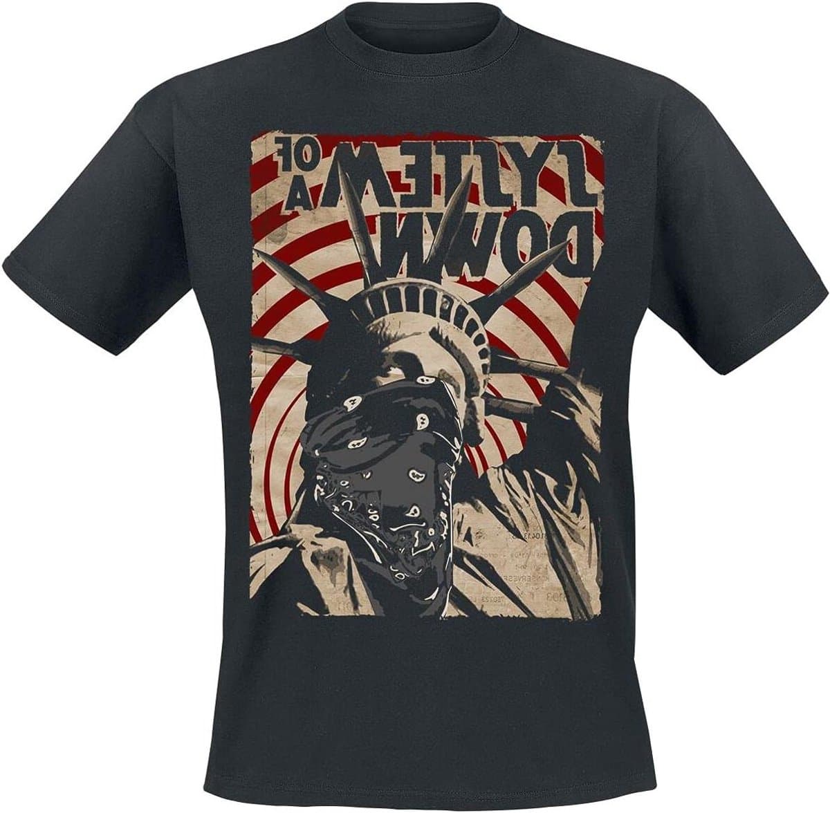Band T-shirt - Muziek shirt - Casual dragen - Officieel gelicenseerd - 100% Katoen - Zwart — afbeelding 1