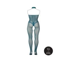 Visnet en Kant Bodystocking - Koninginneformaat