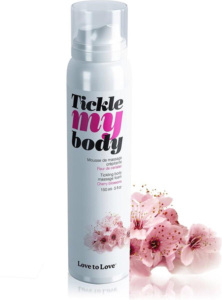 Tickle my Body - Massagemousse - Kersenbloesem — afbeelding 1