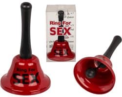 Grappige 'Ring for Sex' Bel – Speelse Tafel Klingel voor Volwassene