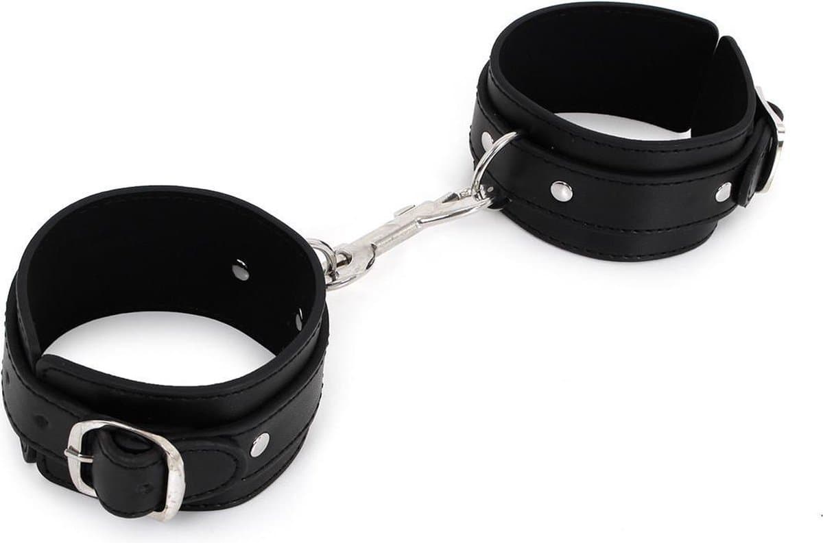 Budget Ankle Cuffs with Double Hook | Kiotos Leather — afbeelding 1