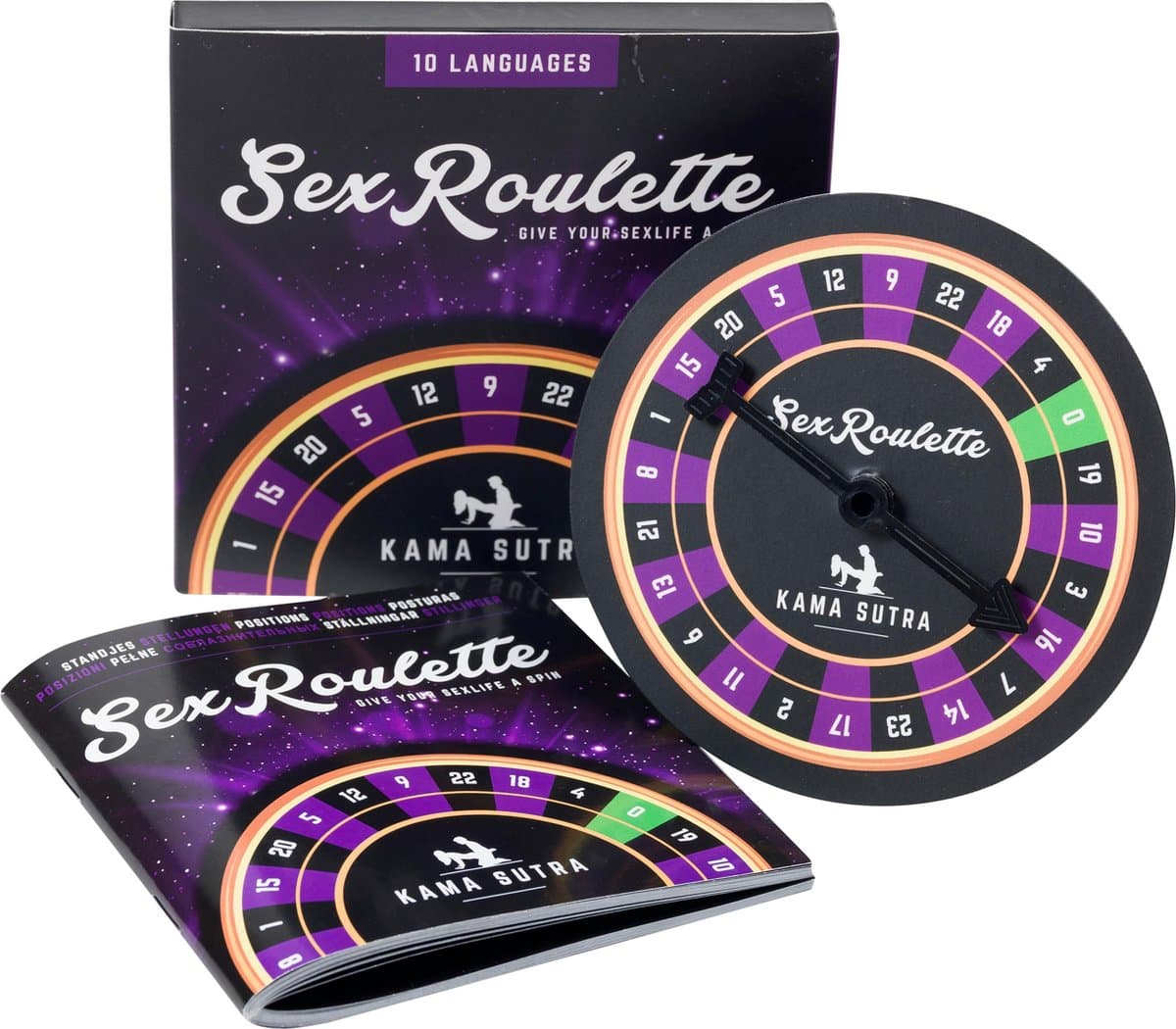 Sex Roulette Kamasutra - Erotisch spel - 24 spellen — afbeelding 1