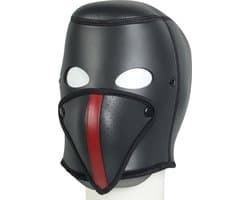Banoch | Masker Cobra | neopreen | afneembaar oog & mondmasker | bondage