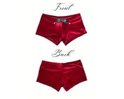 kerst boxer heren sexy bel string fluweel goedkoop floers sexy erotisch kostuum heren christmas