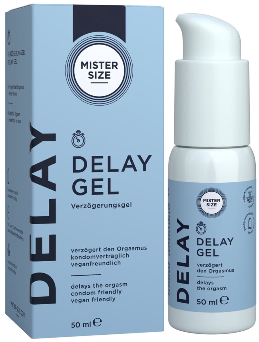 Mister Size Delay GEL 50 ML — afbeelding 1