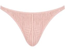 Barcode Berlin Thong Gor Rose - MAAT L - Erotisch Heren Ondergoed - String voor Man - Sexy mannen String