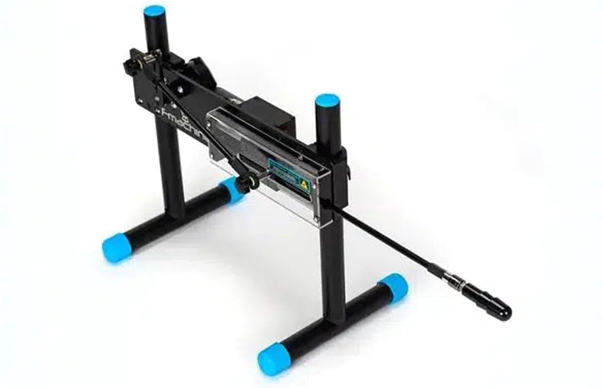 F-Machine Pro 4 Fuck Machine - Zwart/Turquoise — afbeelding 1