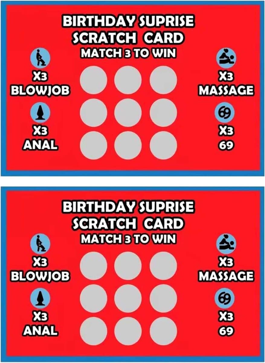 Erotische kraskaart - Seks posities - Koppels en stelletjes - Sex spel - Blowjob - Massage - Cadeau — afbeelding 1