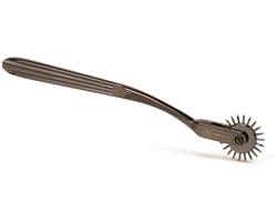 Liebe Seele – BDSM Wartenburg Pinwheel – One Pinwheel - Zwart Chroom - Voor Sensuele Spanning en Spel