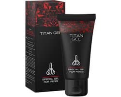 Titan gel black - origineel - langer genieten - glijmiddel - hydratatie - vaginale droogheid - intenser effect