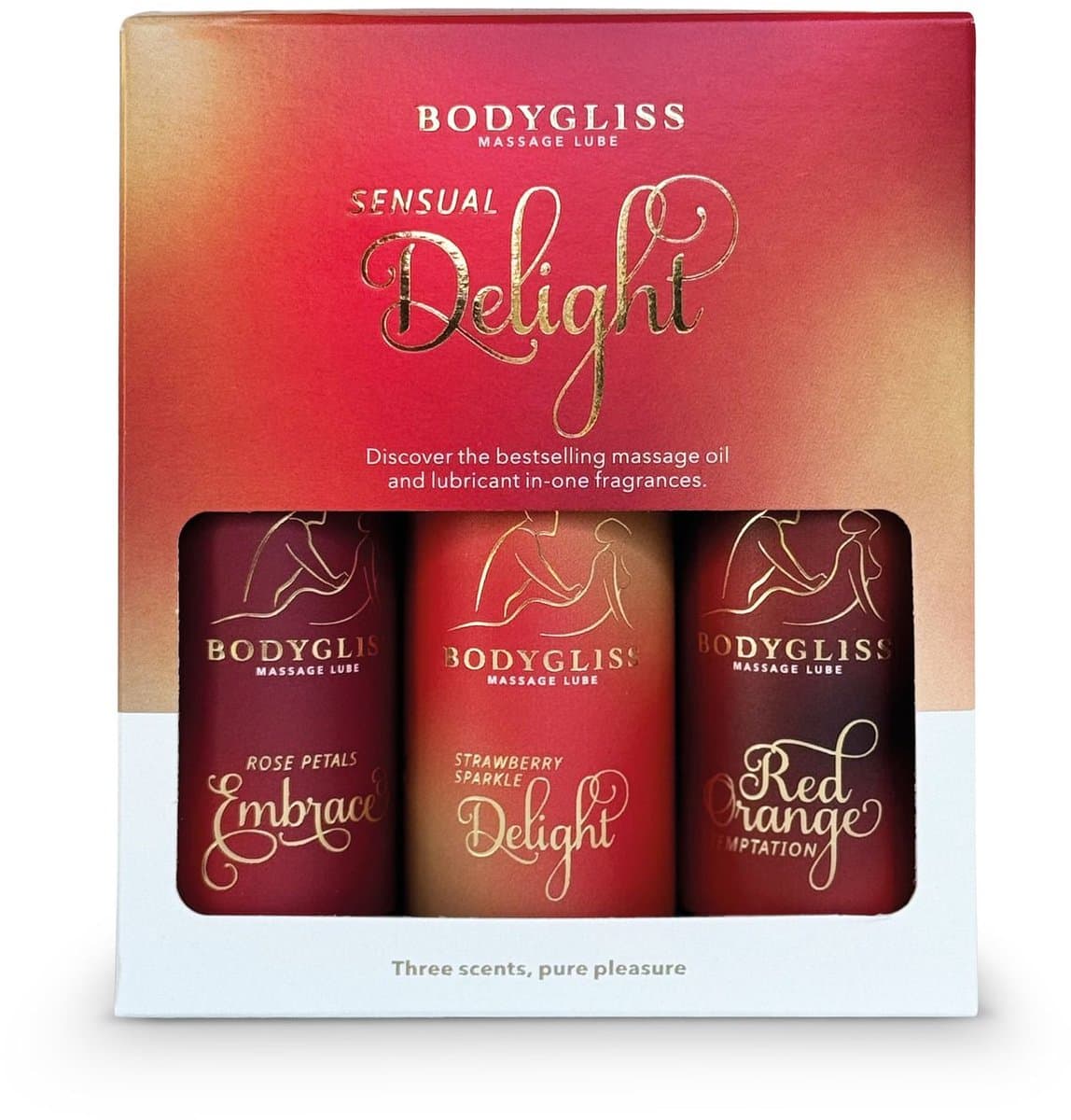 BodyGliss - Travel Edition 3-pack - Sensual Delight — afbeelding 1