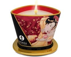 Shunga - Massagekaars - Strawberry Wine