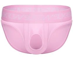 SUKREW U-Style Brief Summer Pink - MAAT XS - Erotisch Heren Ondergoed - Slip voor Man - Sexy mannen Slip