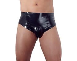 The Latex Collection Latex Slip Met Opblaasbare Buttplug