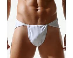 Japanse sumo slip heren - Erotische boxershort - Ondergoed - Sexy - Wit