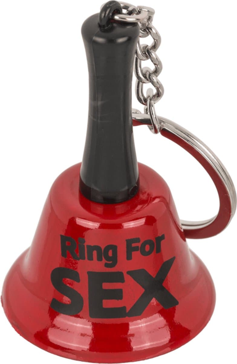 Power Escorts - Ring voor Sex bel Sleutel hanger - 4,5cm - 1 stuk — afbeelding 1